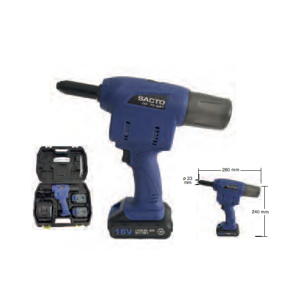 Pistol electric cu acumulator DX75BAT