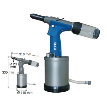 Pistol hidropneumatic pentru nituri DX30