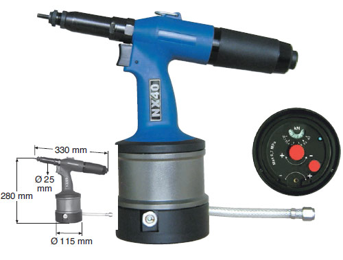 Pistol hidropneumatic pentru piulite nit NX41